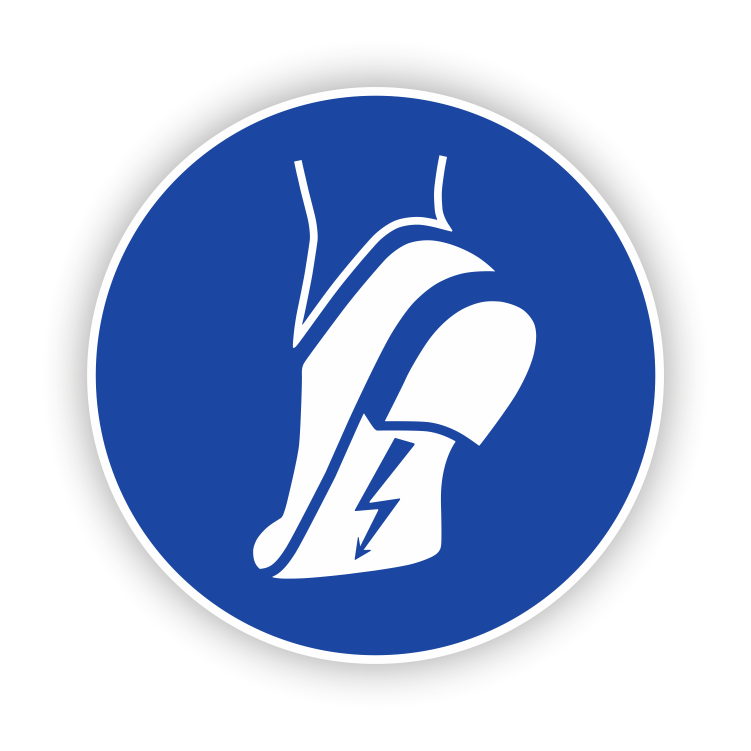 Antistatische veiligheidsschoenen verplicht M032