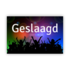 ik ben geslaagd