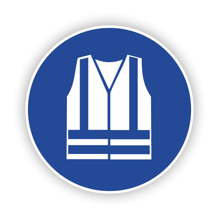 Veiligheidsvest verplicht M015