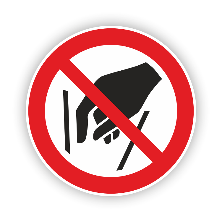 verboden in te grijpen P015