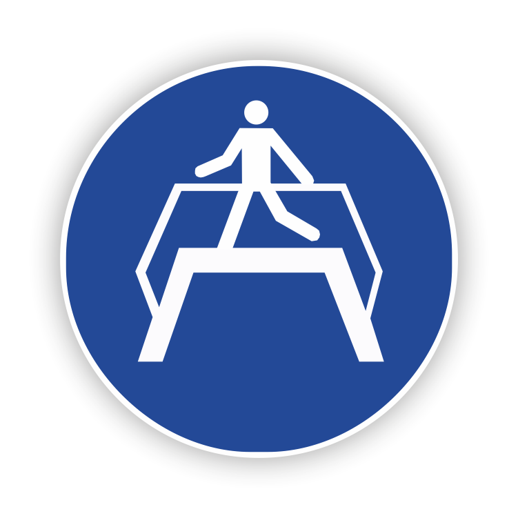 Verplicht oversteekplaats M023