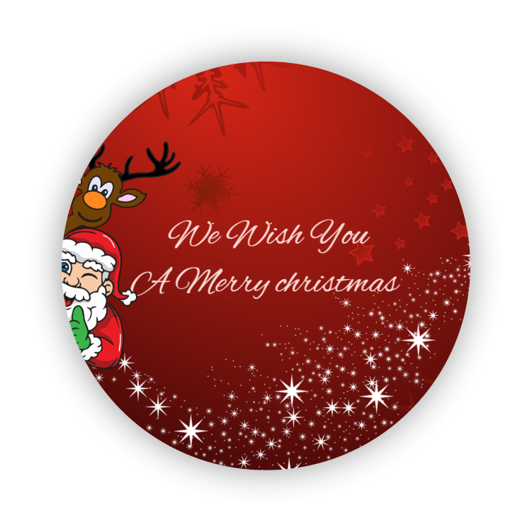 We wish you a Merry Christmas