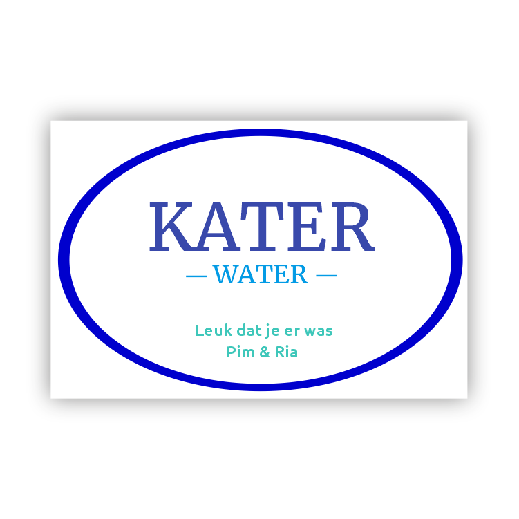 Kater water