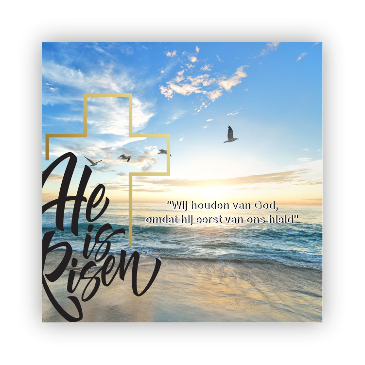 Wij houden van god omdat hij eerst van ons hield