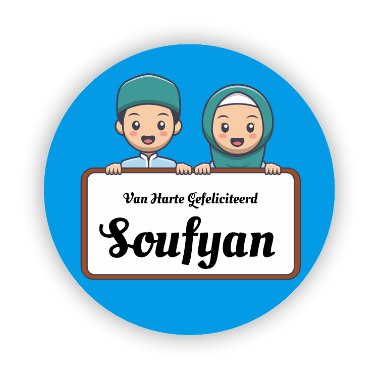 Van harte gefeliciteer Soufyan