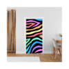 Gekleurde zebraprint