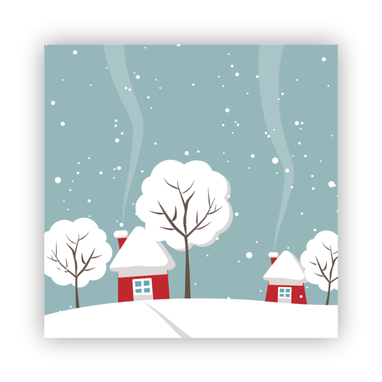 Kerst dorp