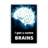 I got you some brains