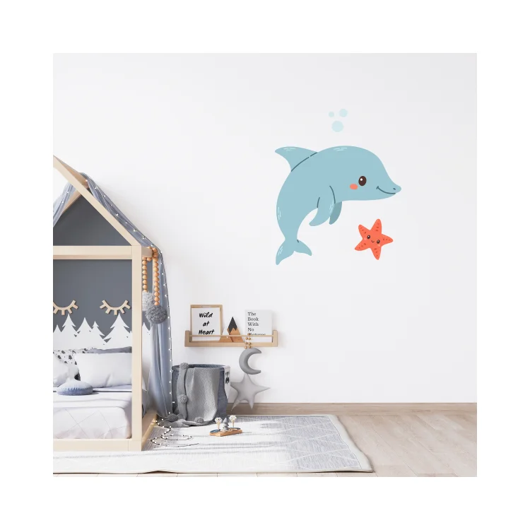 Dolfijn Muursticker