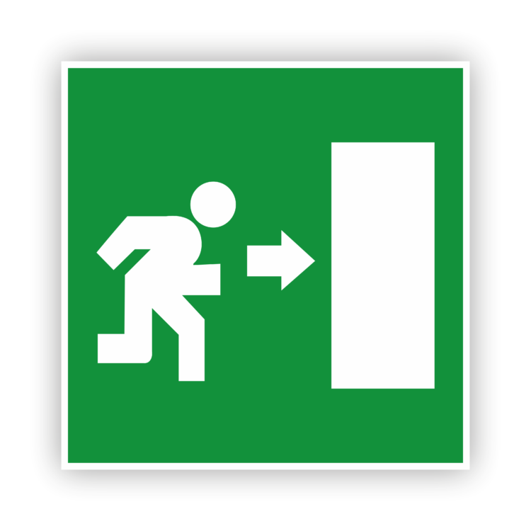 Nooduitgang 2 rechts