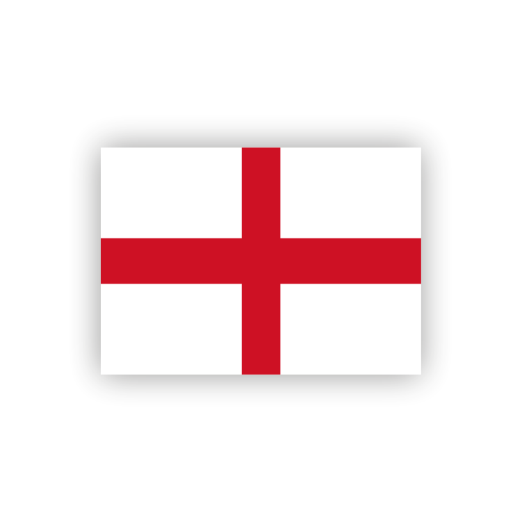 Vlagsticker Engeland