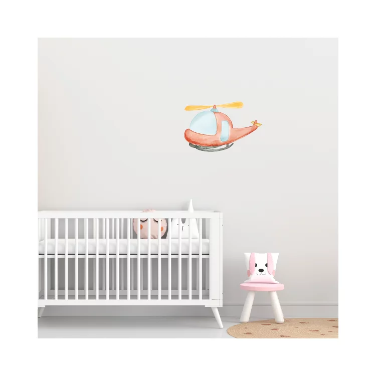 Helicopter muursticker