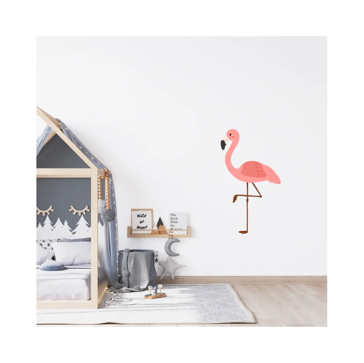 Flamingo muursticker