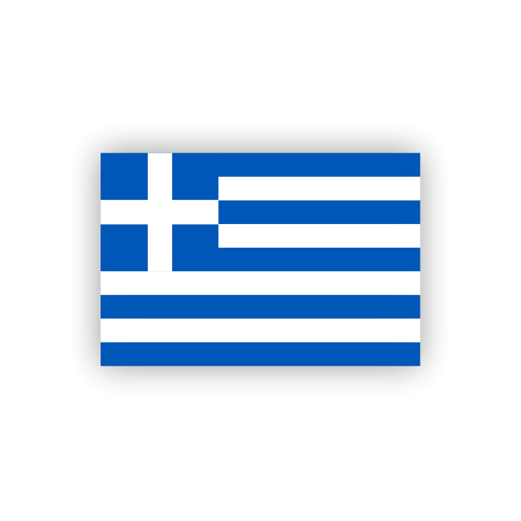 Vlagsticker Griekenland