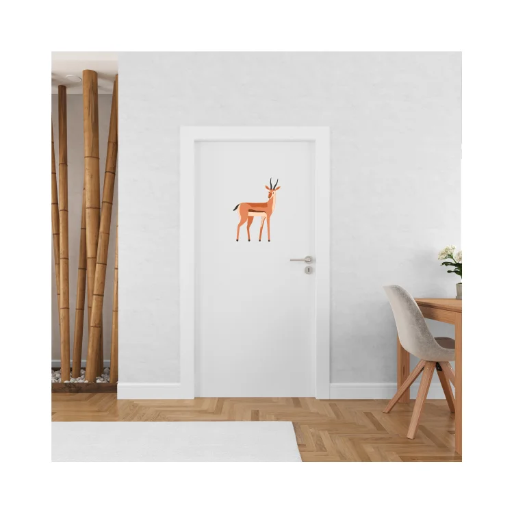 Antilope deursticker